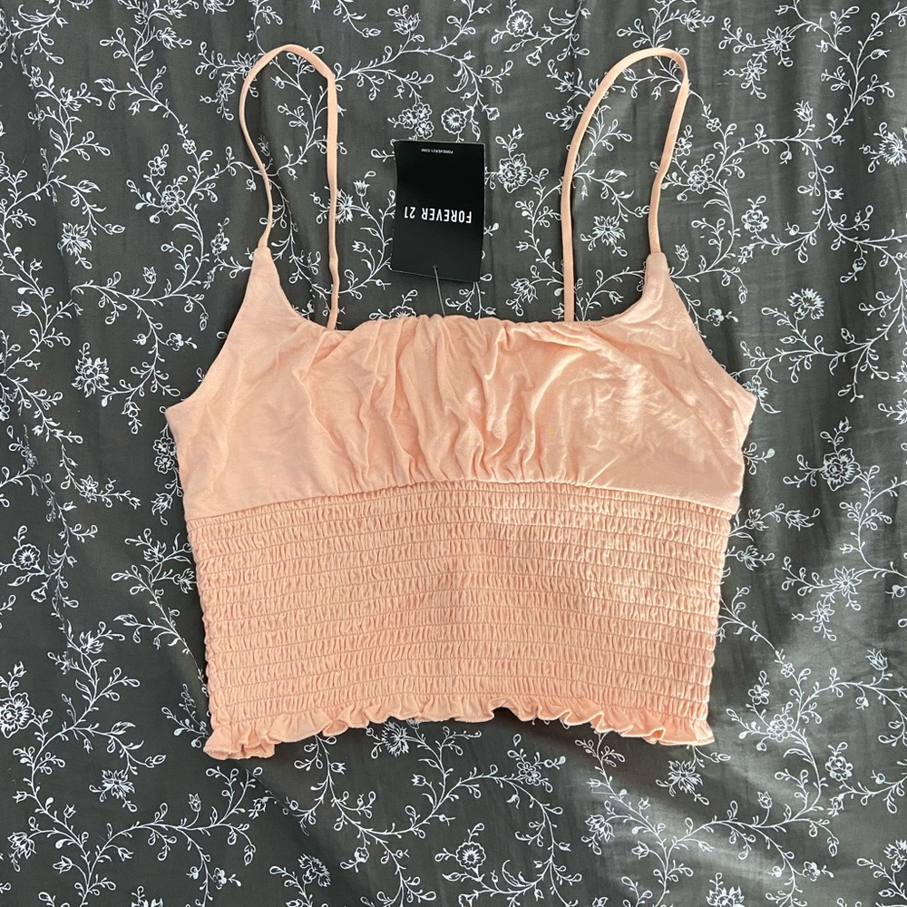 Forever 21 Stretch Knit Crop Top
